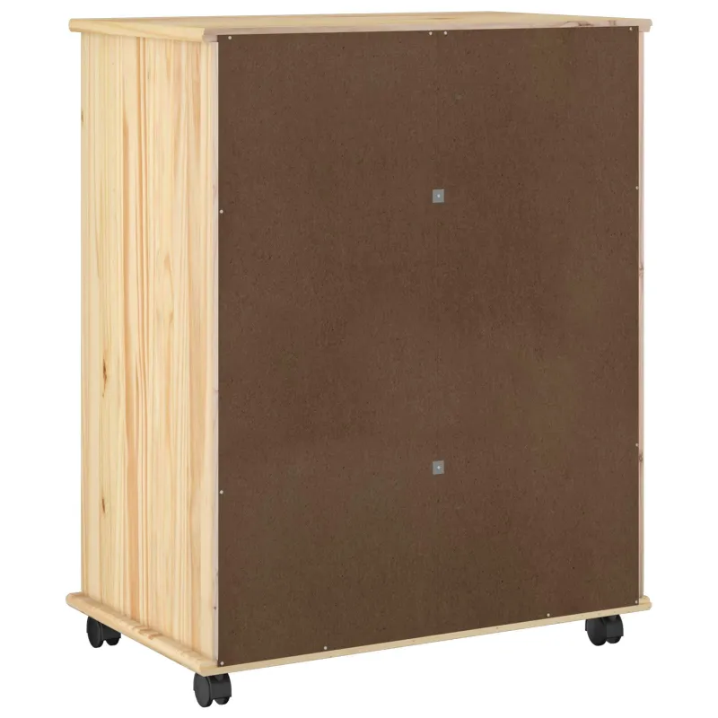 Ratuotas kabinetas Ruda 63,5 x 39 x 79 cm Kietas pušies medis