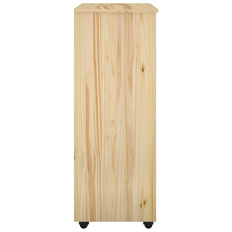 Ratuotas kabinetas Ruda 53 x 39 x 103 cm Kietas pušies medis