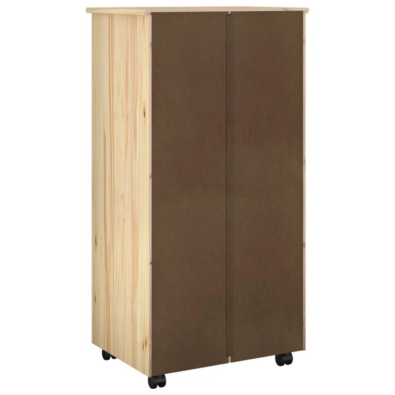 Ratuotas kabinetas Ruda 53 x 39 x 103 cm Kietas pušies medis