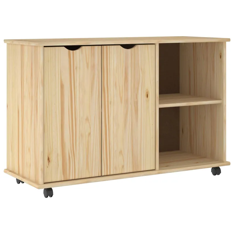Ratuotas kabinetas Ruda 100 x 39 x 65,5 cm Kietas pušies medis