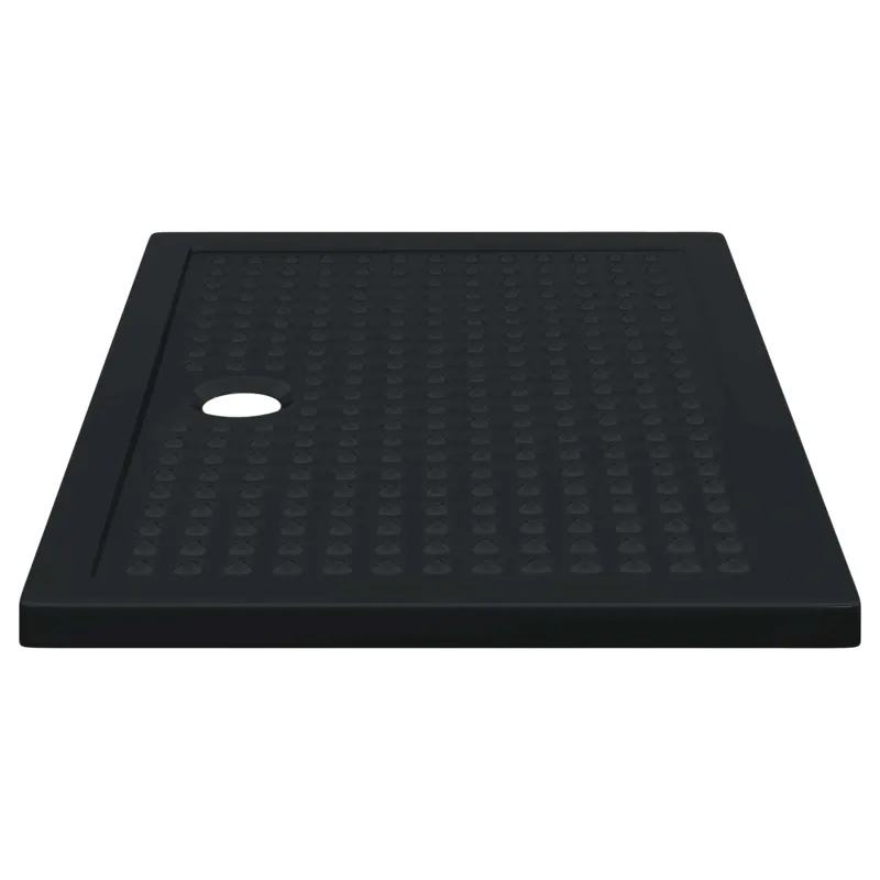 Dušo padėklas su taškais Juodas 120 x 80 x 4 cm ABS