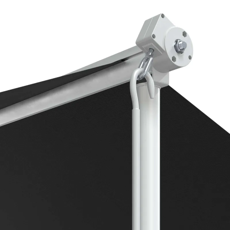 Atvira markizė 4 × 3 m Poliesteris Antracito
