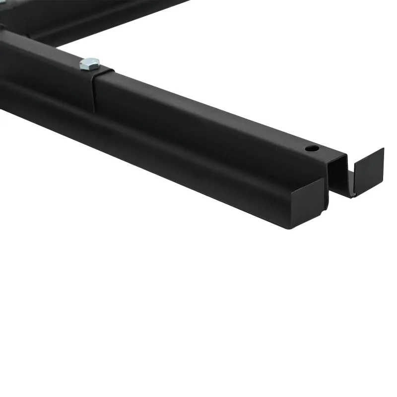 Parasol bazės kryžminis rėmas Juodas Plienas for 25–50 mm Pole