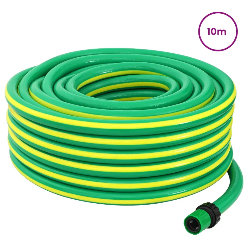 Sodo žarna 5 sluoksnių Žalia ir geltona 3 / 4" 10 m PVC