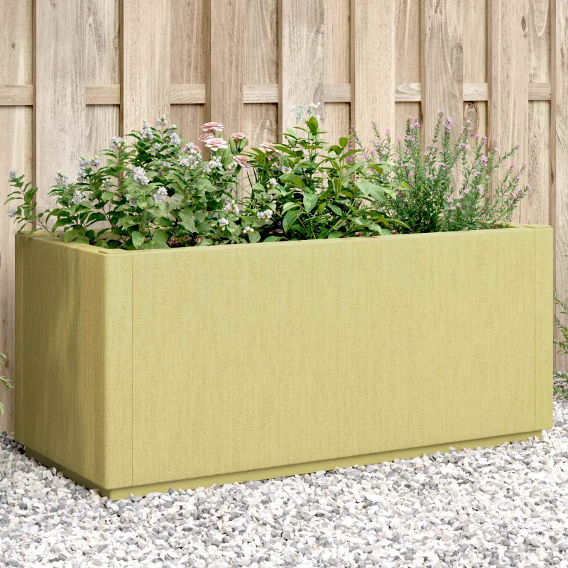 Sodo gėlių dėžutė Žalia 80 x 36 x 35 cm PP