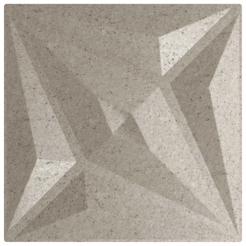 Sienų plokštės 12 pcs Star Beton 50 x 50 cm XPS Putplastis