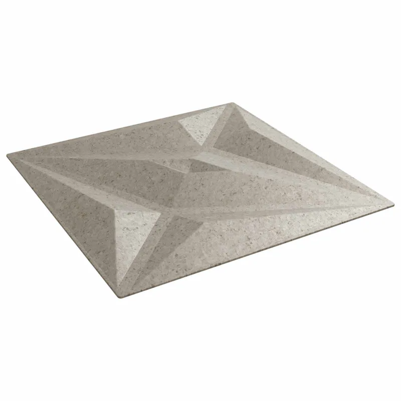 Sienų plokštės 24 pcs Star Beton 50 x 50 cm XPS Putplastis