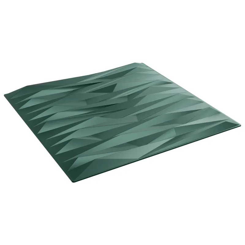 Sienų plokštės 48 pcs Stone Žalias 50 x 50 cm XPS Putplastis