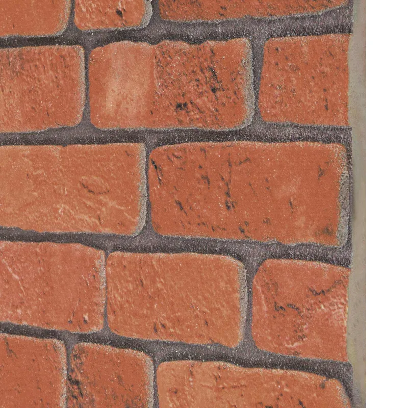 Sienų plokštės 10 pcs Terakotos 100 x 50 cm EPS putos