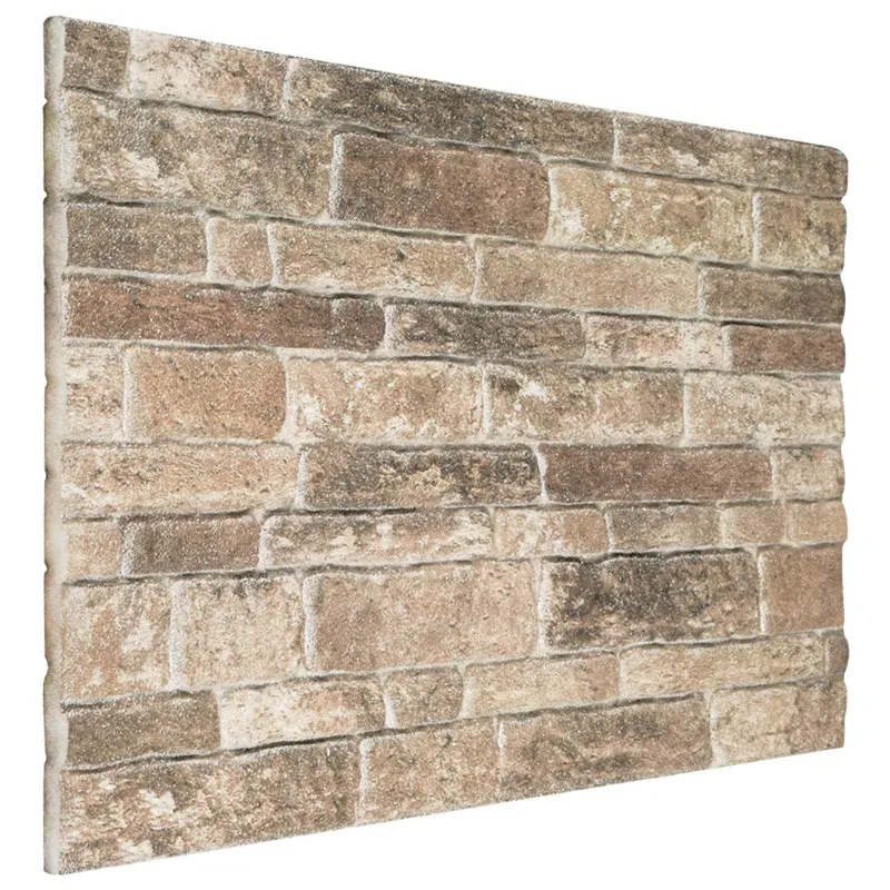 Sienų plokštės 10 pcs Įvairiaspalvis 100 x 50 cm EPS putos