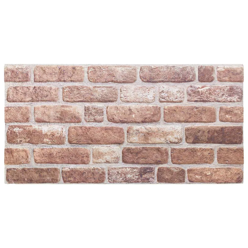 Sienų plokštės 10 pcs Ruda 100 x 50 cm EPS putos