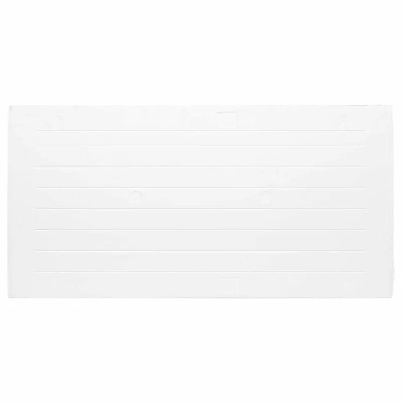 Sienų plokštės 10 pcs Tamsiai rudas 100 x 50 cm EPS putos