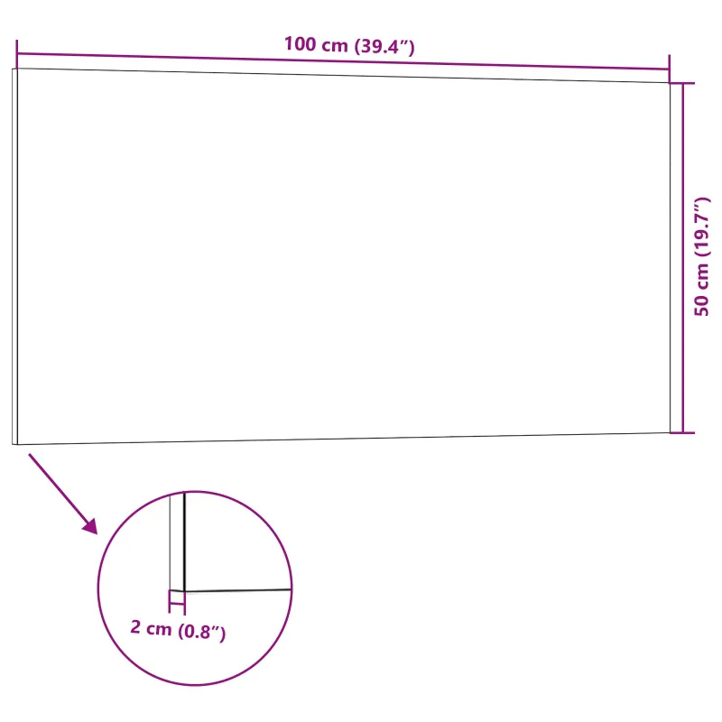 Sienų plokštės 10 pcs Šviesiai rudas 100 x 50 cm EPS putos
