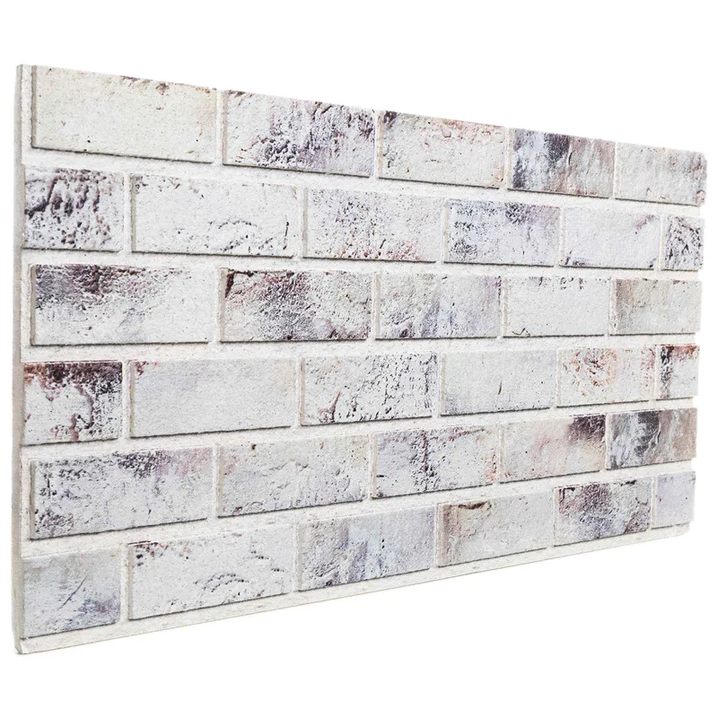 Sienų plokštės 10 pcs Šviesiai pilka ir juoda 100 x 50 cm