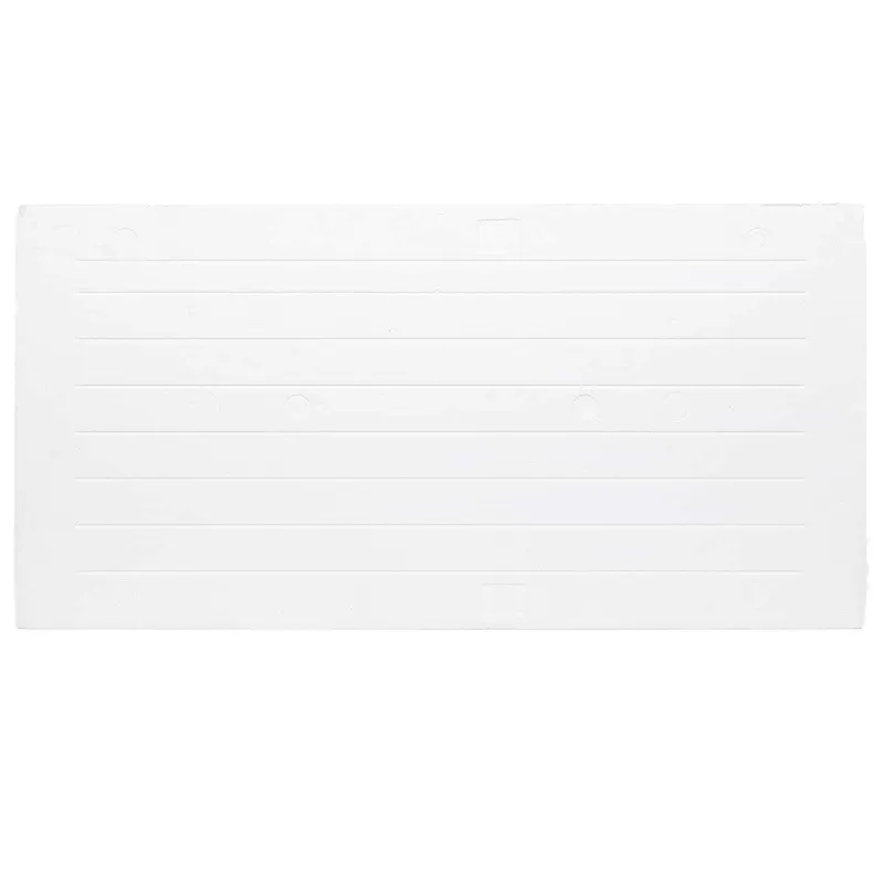 Sienų plokštės 10 pcs Šviesiai pilka ir juoda 100 x 50 cm