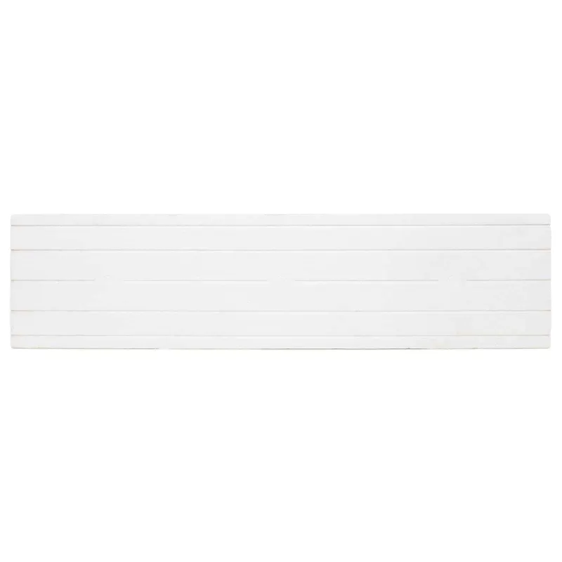 Sienų plokštės 10 pcs Šviesiai pilka 100 x 25 cm EPS putos