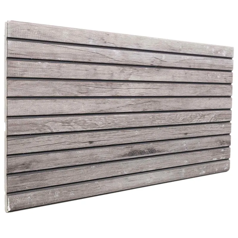 Sienų plokštės 5 pcs Pilka 100 x 50 cm EPS putos