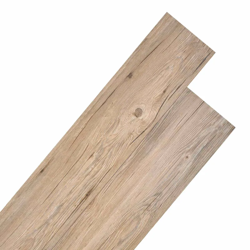 Grindų lentos 18 pcs Ruda 5,26 m² PVC
