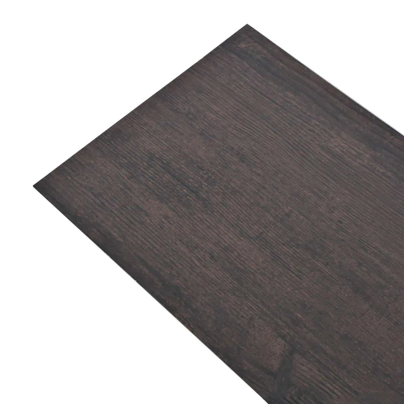 Grindų lentos 18 pcs Tamsiai pilka 5,26 m² PVC