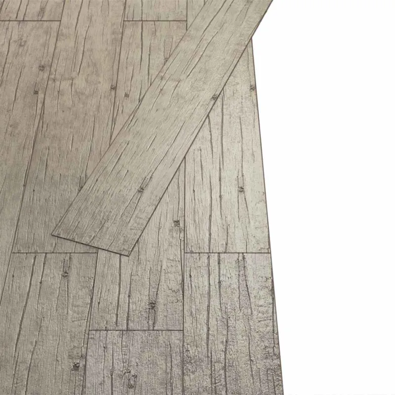 Grindų lentos 5,02 m² 36 pcs PVC Plačiai nuplauta ąžuolas