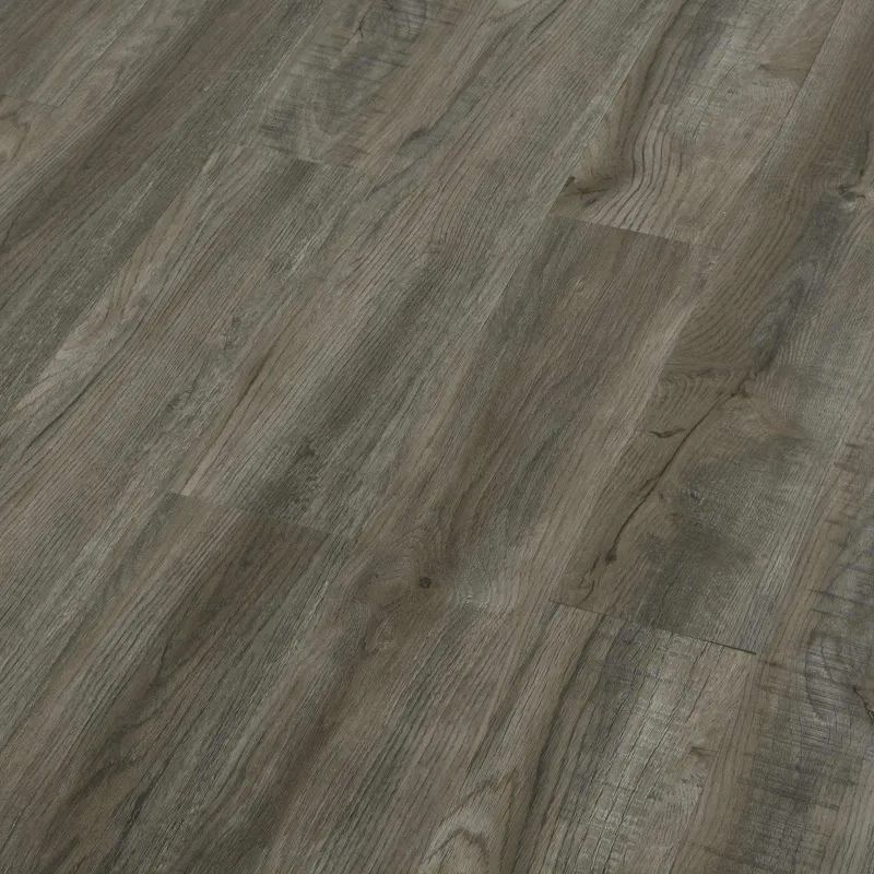 Savaime besiūlių grindų lenta 32 pcs Pilka ir ruda 4,46 m² PVC