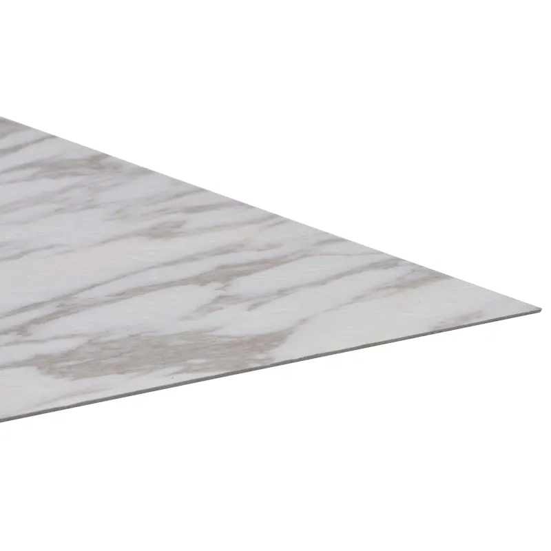 Grindų lentos 5,11 m² 55 pcs PVC Balti marmuro