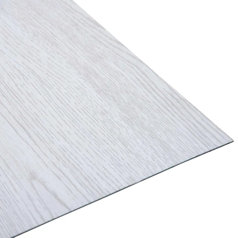 Grindų lentos 5,11 m² 55 pcs PVC Baltas Medis