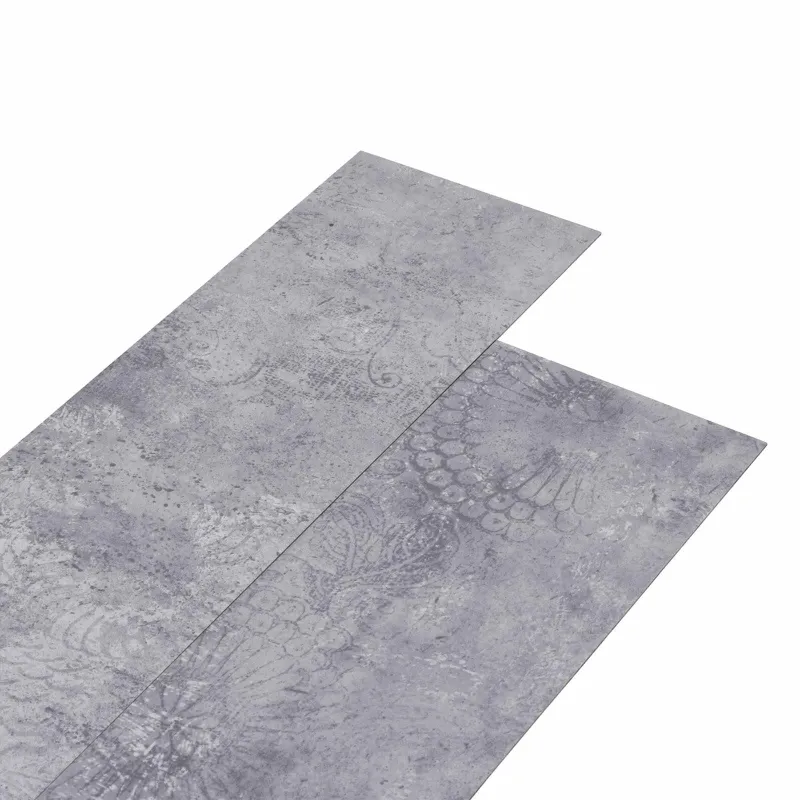 Grindų lentos 36 pcs Cementas pilkas 5,02 m² PVC
