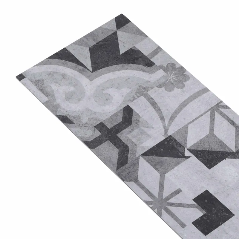 Grindų lentos 5,02 m² 36 pcs PVC Pilkas raštas