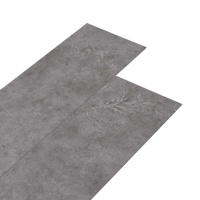 Grindų lentos 36 pcs Betono Pilka 5,02 m² PVC