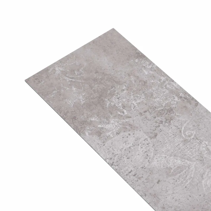 Grindų lentos 36 pcs Žemės pilka 5,02 m² PVC