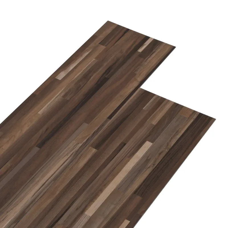Grindų lentos 5,02 m² 36 pcs PVC Dryžuota ruda
