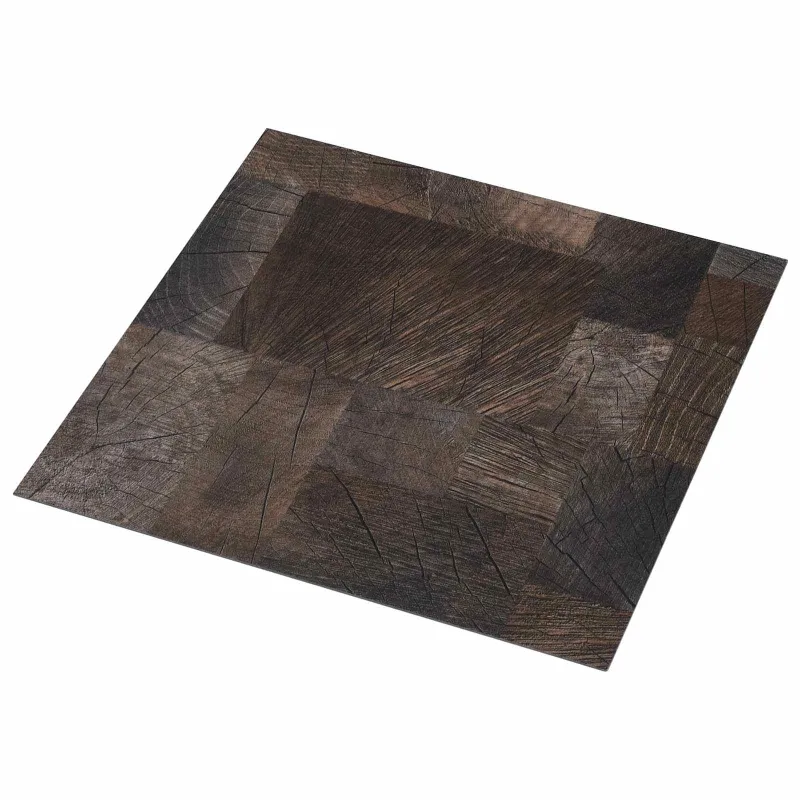 Grindų lentos 5,11 m² 55 pcs PVC Medinė struktūra ruda