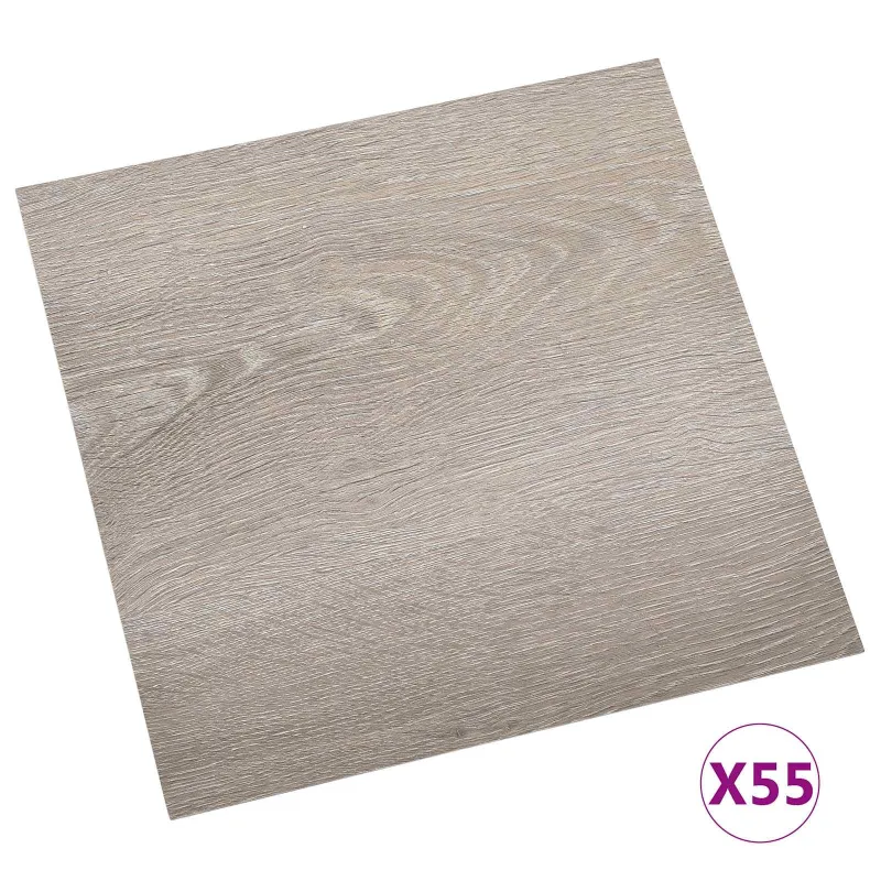 Grindų lentos 5,11 m² 55 pcs PVC Medis