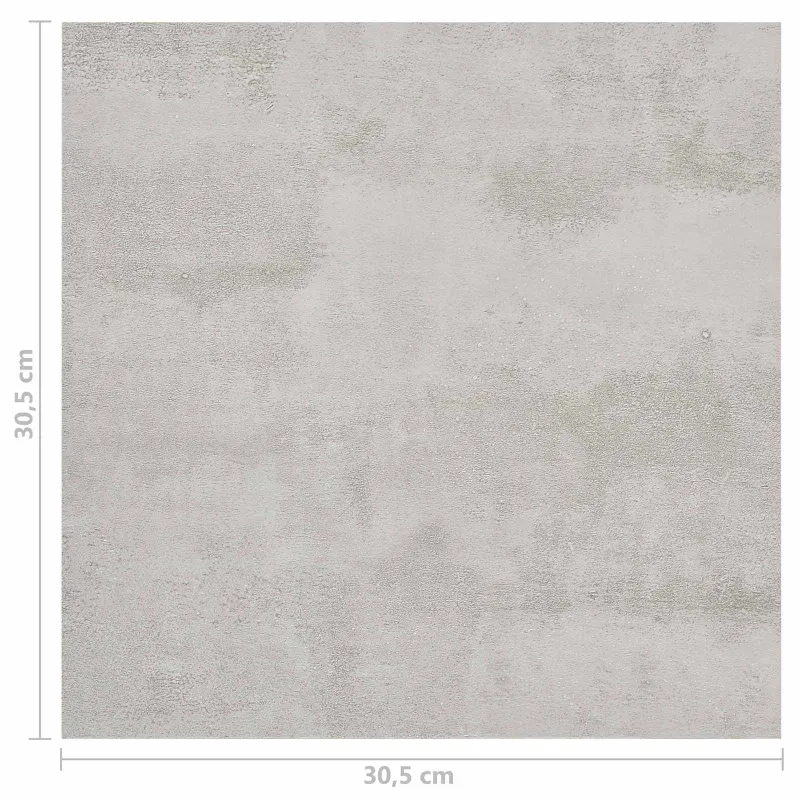 Grindų lentos 5,11 m² 55 pcs PVC Pilka ir Šviesiai Pilka