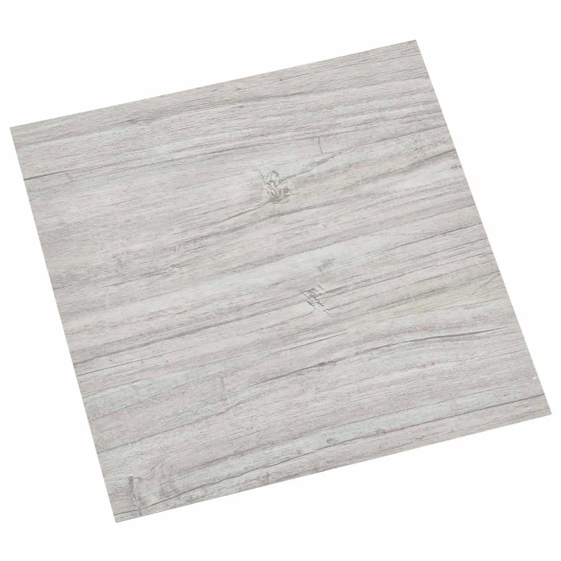 Grindų lentos 5,11 m² 55 pcs PVC Pilka ir medis