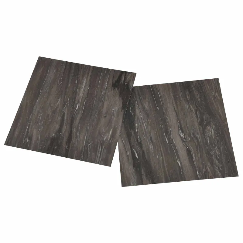 Grindų lentos 55 pcs Tamsiai pilka 5,11 m² PVC