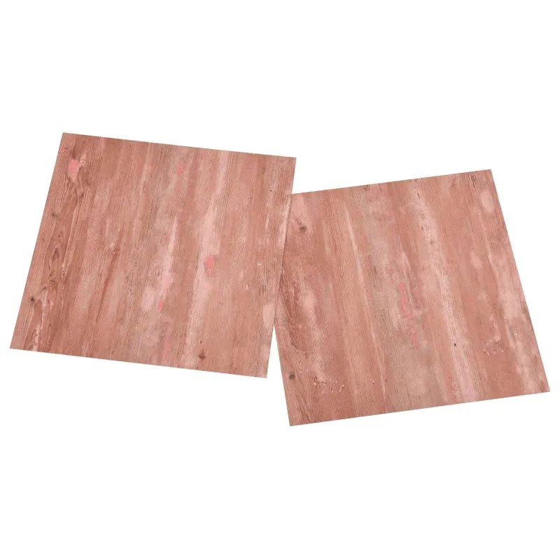 Grindų lentos 55 pcs Raudona 5,11 m² PVC