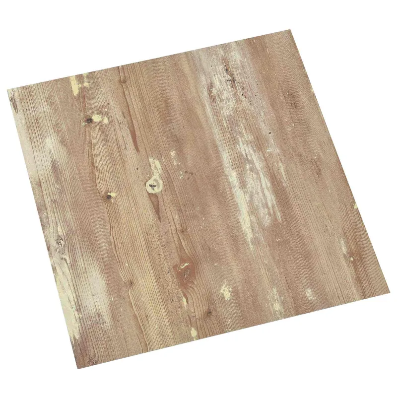 Grindų lentos 5,11 m² 55 pcs PVC Kremas ir Šviesiai Ruda