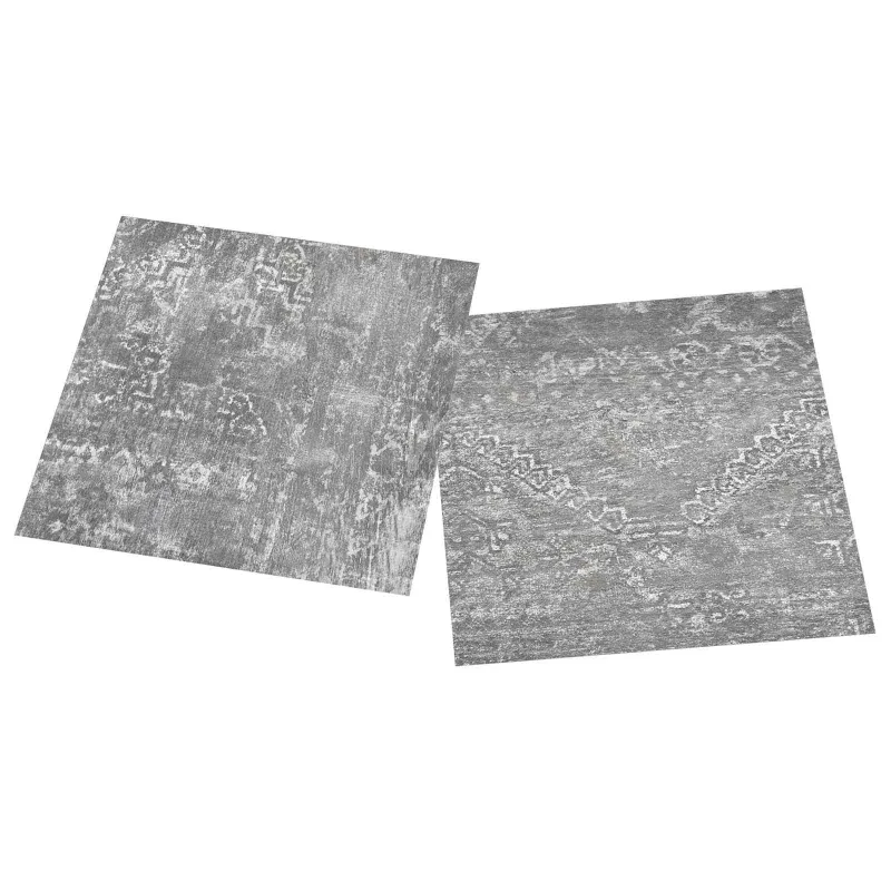 Grindų lentos 55 pcs Betono Pilka 5,11 m² PVC