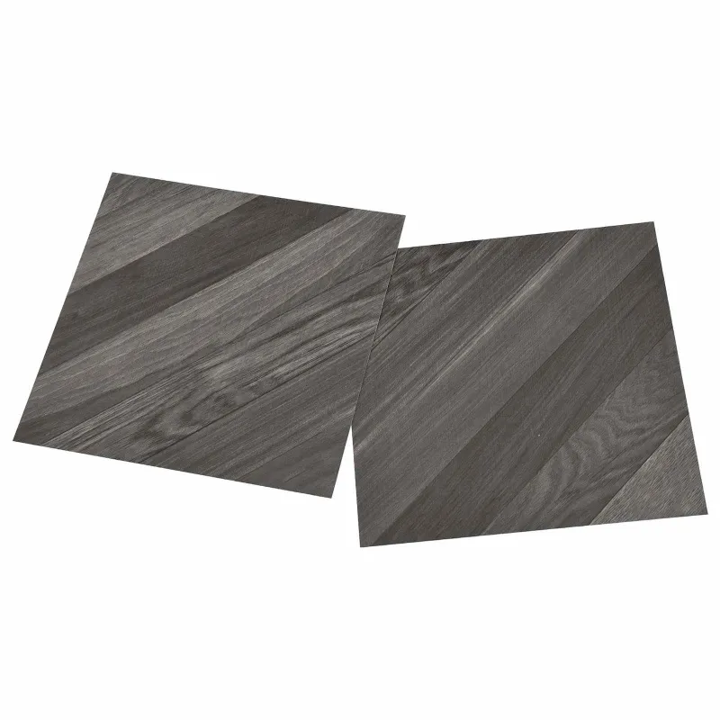 Grindų lentos 55 pcs Pilka 5,11 m² PVC