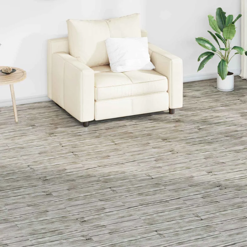 Grindų lentos 2,51 m² 18 pcs PVC Ąžuolo nuplauta