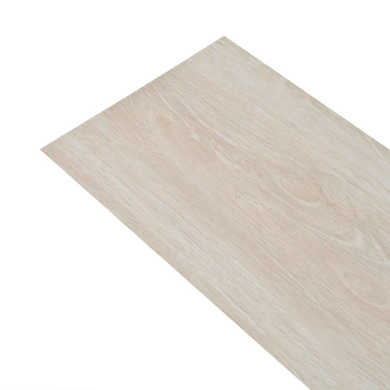 Grindų lentos 18 pcs Ąžuolo klasikinė balta 2,51 m² PVC