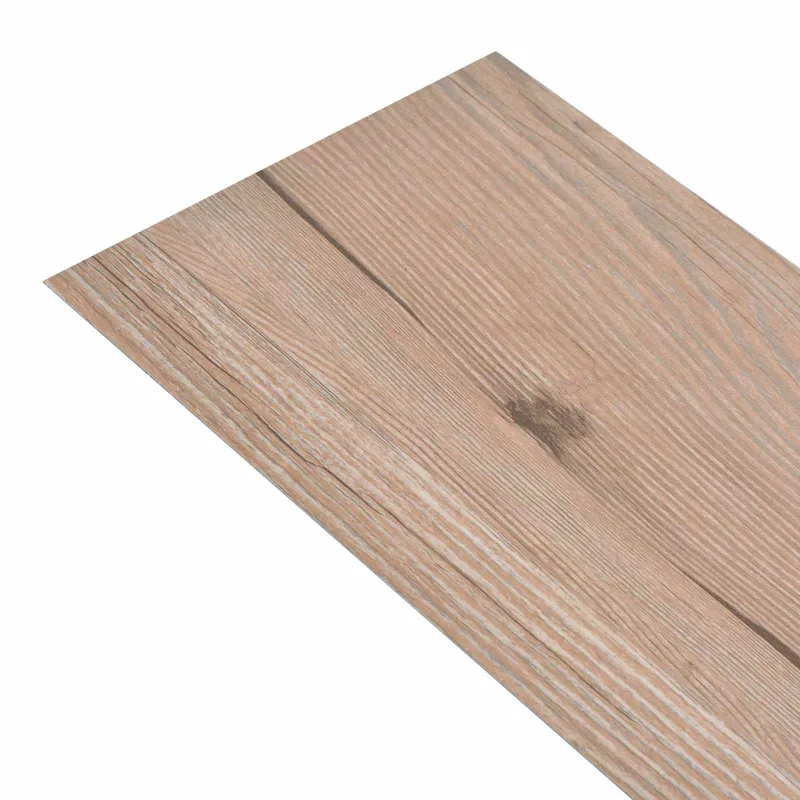 Grindų lentos 18 pcs Ąžuolo ruda 2,51 m² PVC