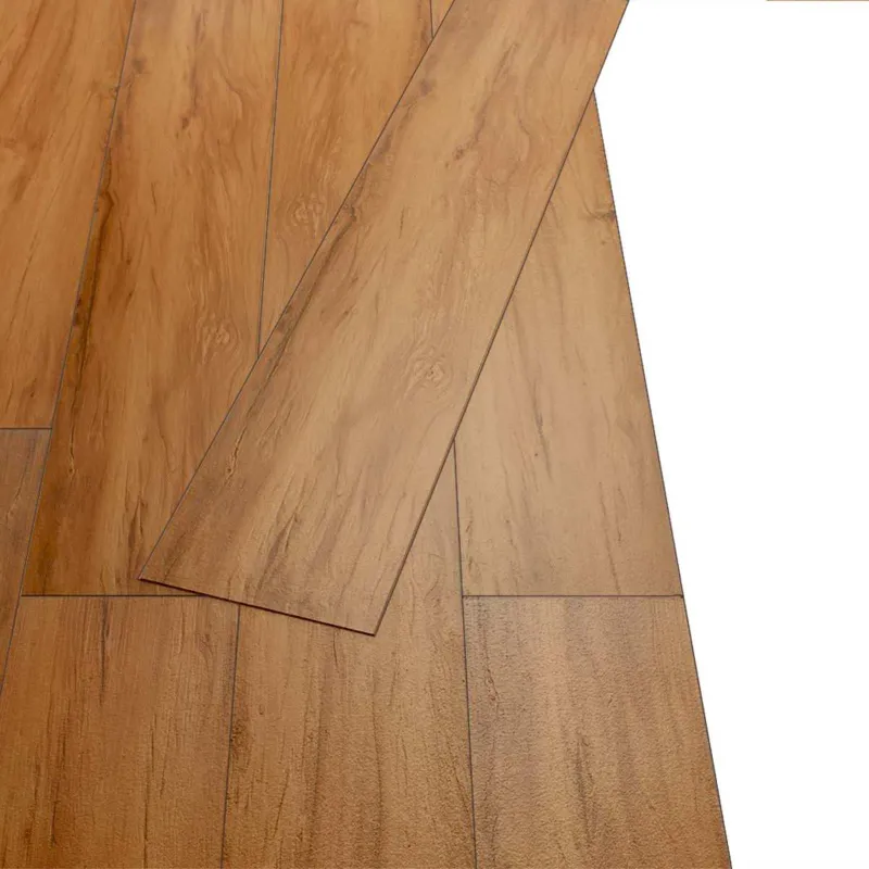 Grindų lentos 18 pcs Natūrali 2,51 m² PVC