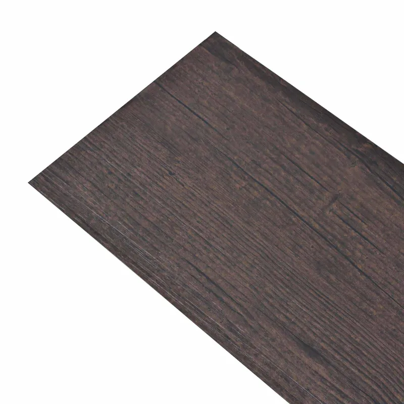 Grindų lentos 18 pcs Tamsiai rudas 2,51 m² PVC