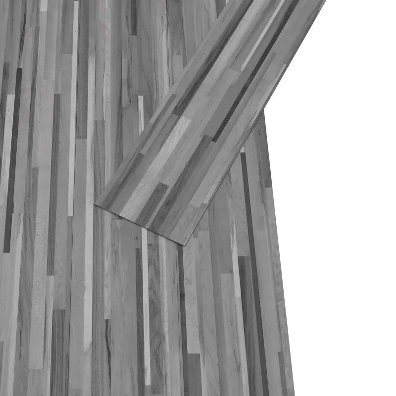 Grindų lentos 2,51 m² 18 pcs PVC Dryžuota pilka