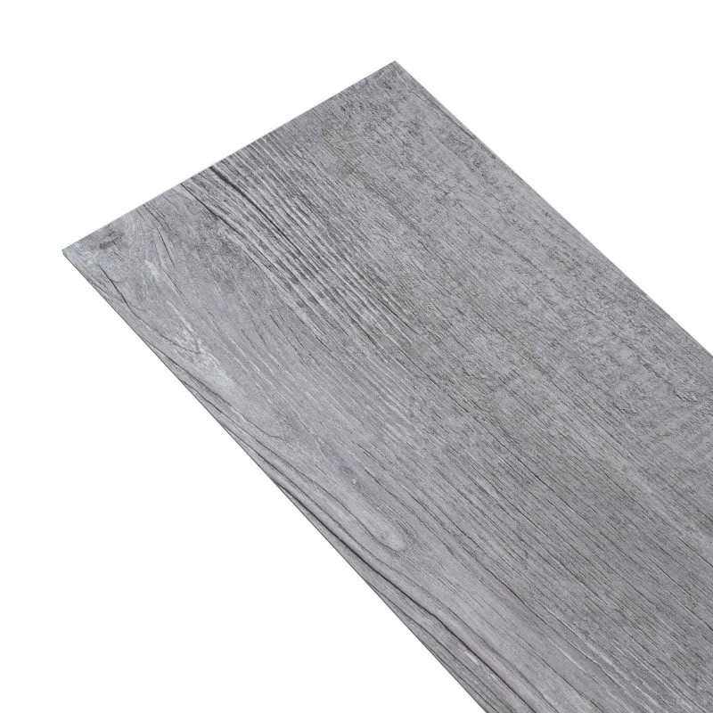 Grindų lentos 2,51 m² 18 pcs PVC Matinė medžio pilka
