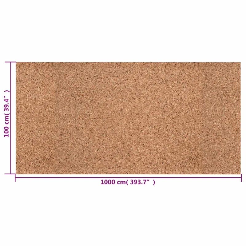 Kamščio ritinėlis Ruda 100 x 1000 x 0,8 cm Kamščiamedžio žievė