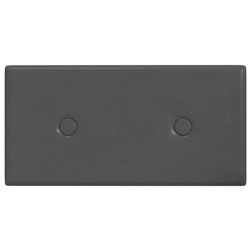 Sieninis galvūgalis 12 pcs Pilka 30 x 15 cm Dirbtinė oda